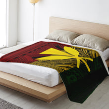 Kanaka Maoli Hawaii Microfleece Blanket-Premium Microfleece Blanket - AOP-Atikapu