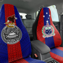 Samoa Car Seat Covers - Samoan Design Car Seat Covers - Polynesian Design Seat Covers-Car Seat Cover - AOP-Atikapu