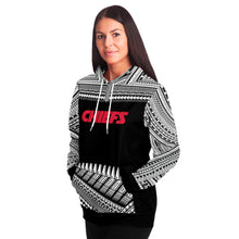 Polynesian Design Pullover Hoodie - Kansas City Chiefs-Fashion Hoodie - AOP-Atikapu