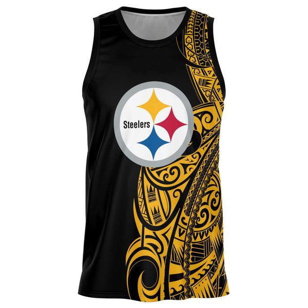 Pittsburgh Steelers Basketball Jersey Black