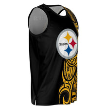 Pittsburgh Steelers Basketball Jersey Black