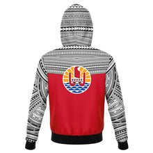 Tahiti French Polynesia Hoodie-Fashion Hoodie - AOP-Atikapu