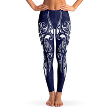 Polynesian Design Leggings Atikapu 00264-Leggings - AOP-Atikapu