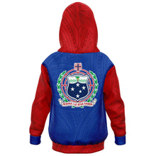 Kid's Hoodies - Western Samoa Hoodies-Fashion Kids Hoodie - AOP-Atikapu