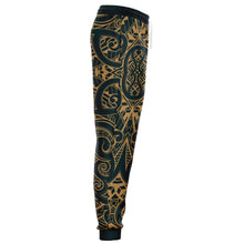 Polynesian Design Joggers - Atikapu 00304-Fashion Jogger - AOP-Atikapu