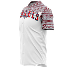Los Angeles Angels Baseball Jersey Polynesian Designs-Baseball Jersey - AOP-Atikapu
