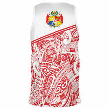 Tonga Basketball Jersey White