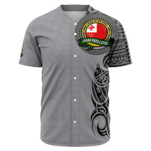 Vaka Papa Shirt - Gray-Baseball Jersey - AOP-Atikapu