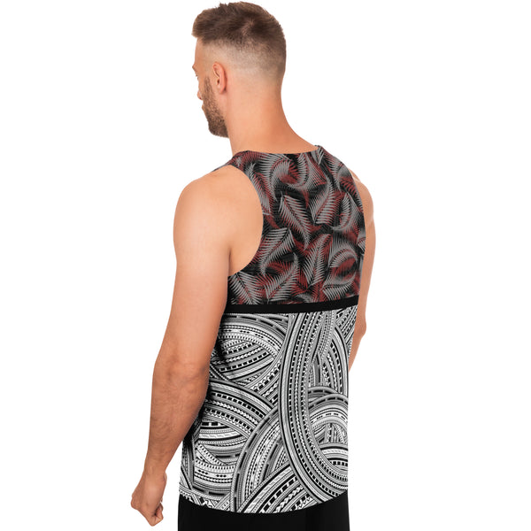 Polynesian Design Unisex Tank Top Atikapu 00282-Unisex Tank Top - AOP-Atikapu