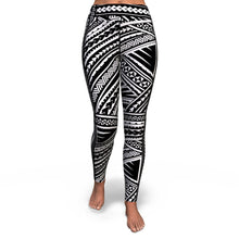 Polynesian Design 00251 High Waist Leggings-Yoga Leggings - AOP-Atikapu