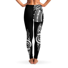 Mix Polynesian Design Leggings 1-Leggings - AOP-Atikapu