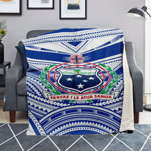 Western Samoa Microfleece Blankets-Premium Microfleece Blanket - AOP-Atikapu