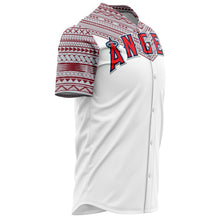 Los Angeles Angels Baseball Jersey Polynesian Designs-Baseball Jersey - AOP-Atikapu