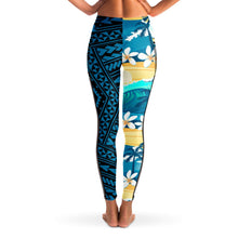 Island style Mesh Pocket Leggings-Mesh Pocket Legging - AOP-Atikapu
