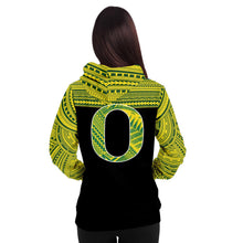 Polynesian Design Pullover Hoodie - Oregon Ducks-Fashion Hoodie - AOP-Atikapu