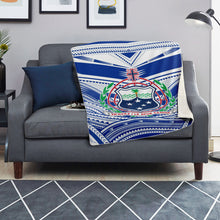 Western Samoa Microfleece Blankets-Premium Microfleece Blanket - AOP-Atikapu