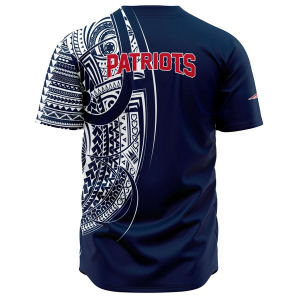 New England Patriots Baseball Jersey