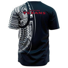 Houston Texans Baseball Jersey Blue