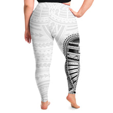 Polynesian Design Plus Size Leggings Atikapu 00279-Plus Size Legging - AOP-Atikapu
