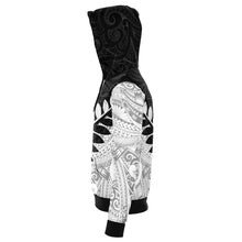 Maori Silver Fern Hoodies-Fashion Hoodie - AOP-Atikapu