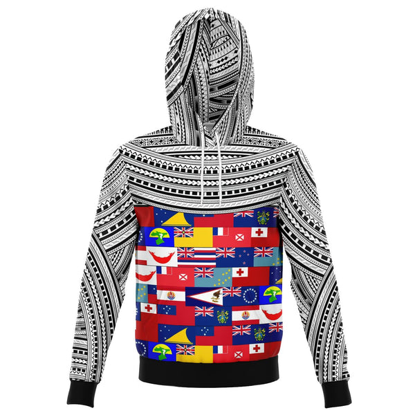 Pacific Island Flag Hoodies-Fashion Hoodie - AOP-Atikapu