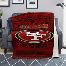 San Francisco 49ers Microfleece Blankets-Premium Microfleece Blanket - AOP-Atikapu