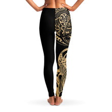 Polynesian Design Leggings Atikapu 00258-Leggings - AOP-Atikapu