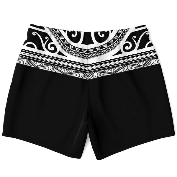 Polynesian Design Swim Trunk - Atikapu 00310-Swim Trunks Men - AOP-Atikapu