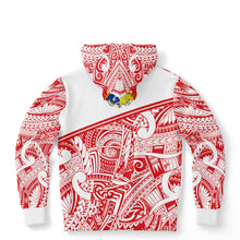 Tonga Hoodies - Tongan Design Pullover Hoodies White