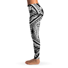 Polynesian Design Leggings Atikapu 00104-Leggings - AOP-Atikapu