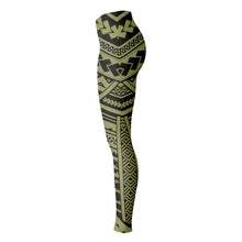 Polynesian Design Leggings Atikapu 00260-Leggings - AOP-Atikapu