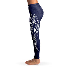 Polynesian Design Leggings Atikapu 00264-Leggings - AOP-Atikapu