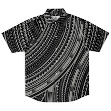 Polynesian Design Collar Shirt Atikapu 00320