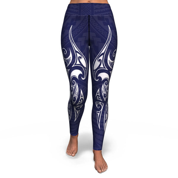 Polynesian Design 00263 High Waist Leggings-Yoga Leggings - AOP-Atikapu