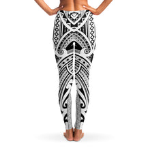 Polynesian Design Leggings Atikapu 00276-Leggings - AOP-Atikapu
