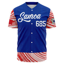 Samoa 685 Baseball Jersey-Baseball Jersey - AOP-Atikapu