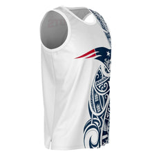 New England Patriots Basketball Jerseys White