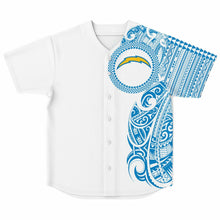 Los Angeles Chargers Baseball Jersey White