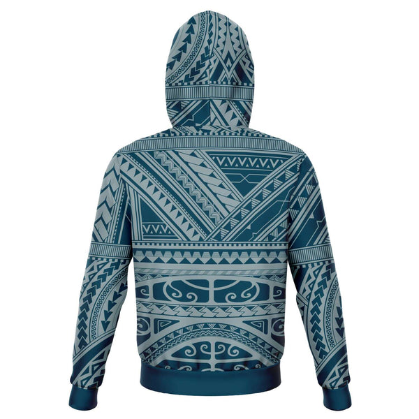 Polynesian Design Hoodie - Atikapu 00303-Fashion Hoodie - AOP-Atikapu