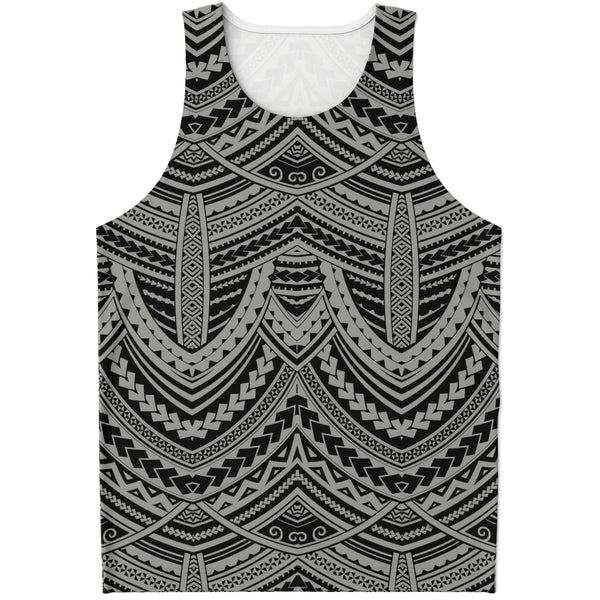 Polynesian Design Unisex Tank Top Atikapu 00299-Unisex Tank Top - AOP-Atikapu