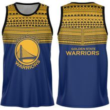 Golden State Warriors Basketball Polynesian Design Jerseys