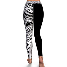 Polynesian Design 00266 High Waist Leggings-Yoga Leggings - AOP-Atikapu