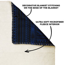 Los Angeles Chargers Microfleece Blankets-Premium Microfleece Blanket - AOP-Atikapu