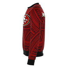 San Francisco 49ers Sweatshirts - Polynesian Design Sweatshirts-Fashion Sweatshirt - AOP-Atikapu