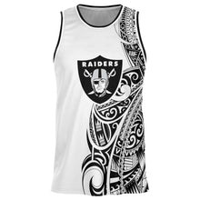 Las Vegas Raiders Basketball Jerseys White