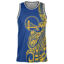 Golden State Warriors Basketball Polynesian Design Jerseys1