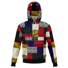 Polynesian Design Retro Patchwork - Atikapu 00247-Fashion Hoodie - AOP-Atikapu