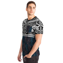 Polynesian Leaves Pocket T-shirts 3-Pocket T-shirt-Atikapu