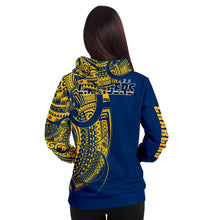 Los Angeles Chargers Hoodies - Polynesian Design Chargers Hoodies 1-Fashion Hoodie - AOP-Atikapu