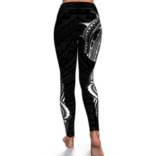Polynesian Design 00264 High Waist Leggings-Yoga Leggings - AOP-Atikapu